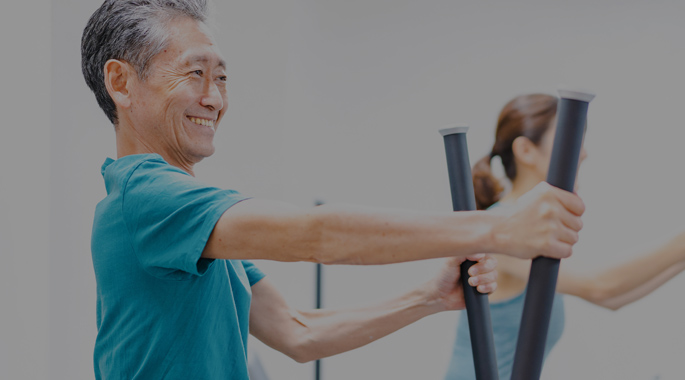 トレーニング中