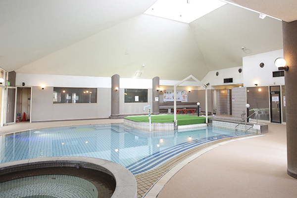 充実のリラクゼーション設備